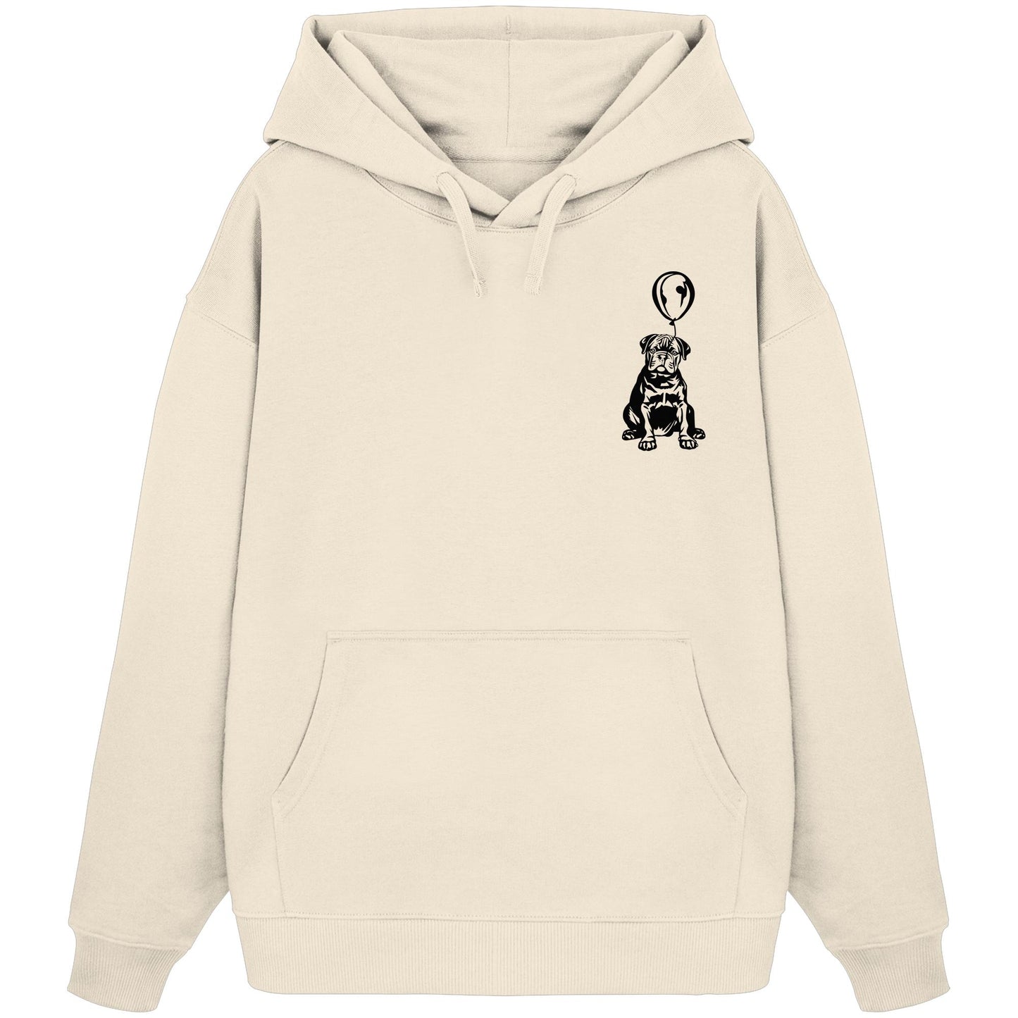 Ballon Bordeauxdogge - Organic Oversize Hoodie
