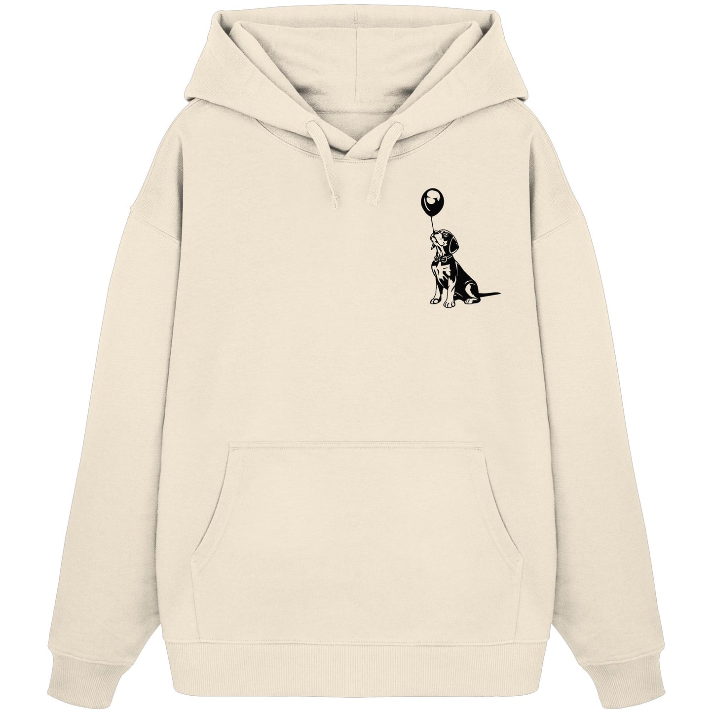 Ballon Beagle - Organic Oversize Hoodie