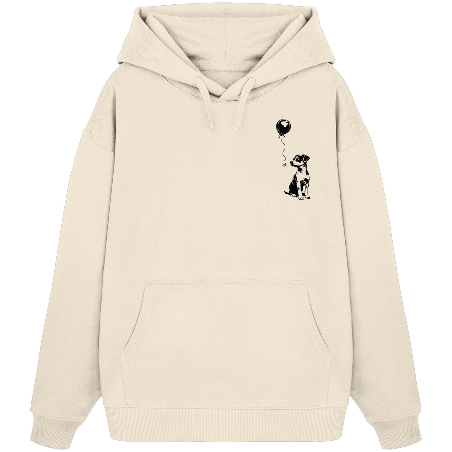 Ballon Jack Russell - Organic Oversize Hoodie