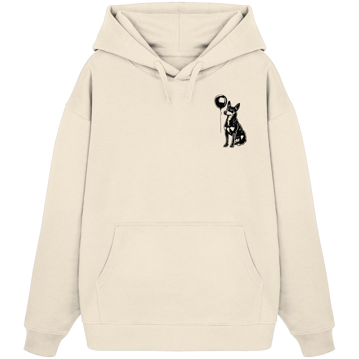 Ballon Australian Kelpie - Organic Oversize Hoodie