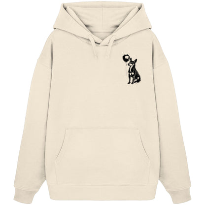 Ballon Australian Kelpie - Organic Oversize Hoodie