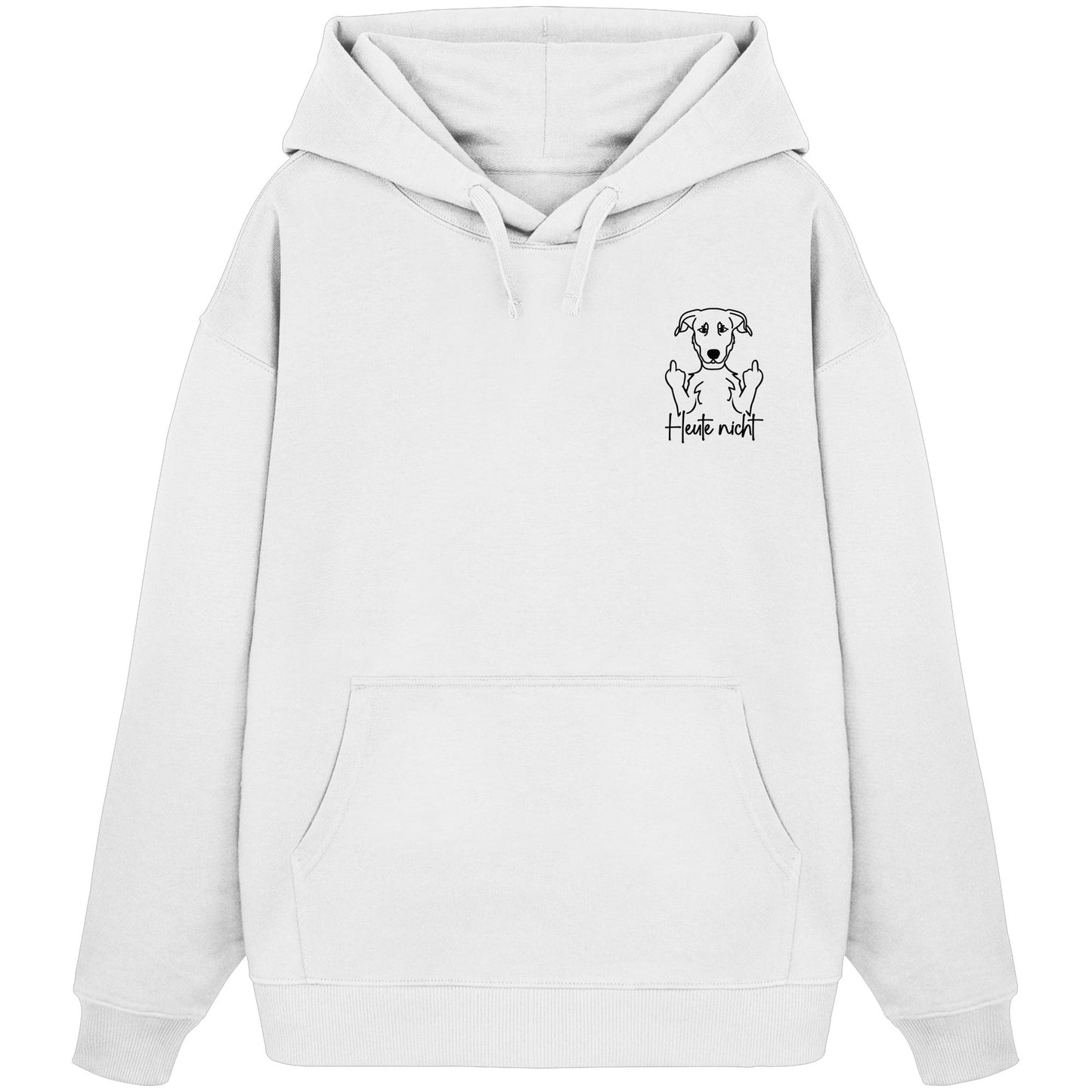 Heute nicht - Beauceron - Organic Oversize Hoodie