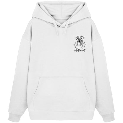Heute nicht - Schnauzer - Organic Oversize Hoodie