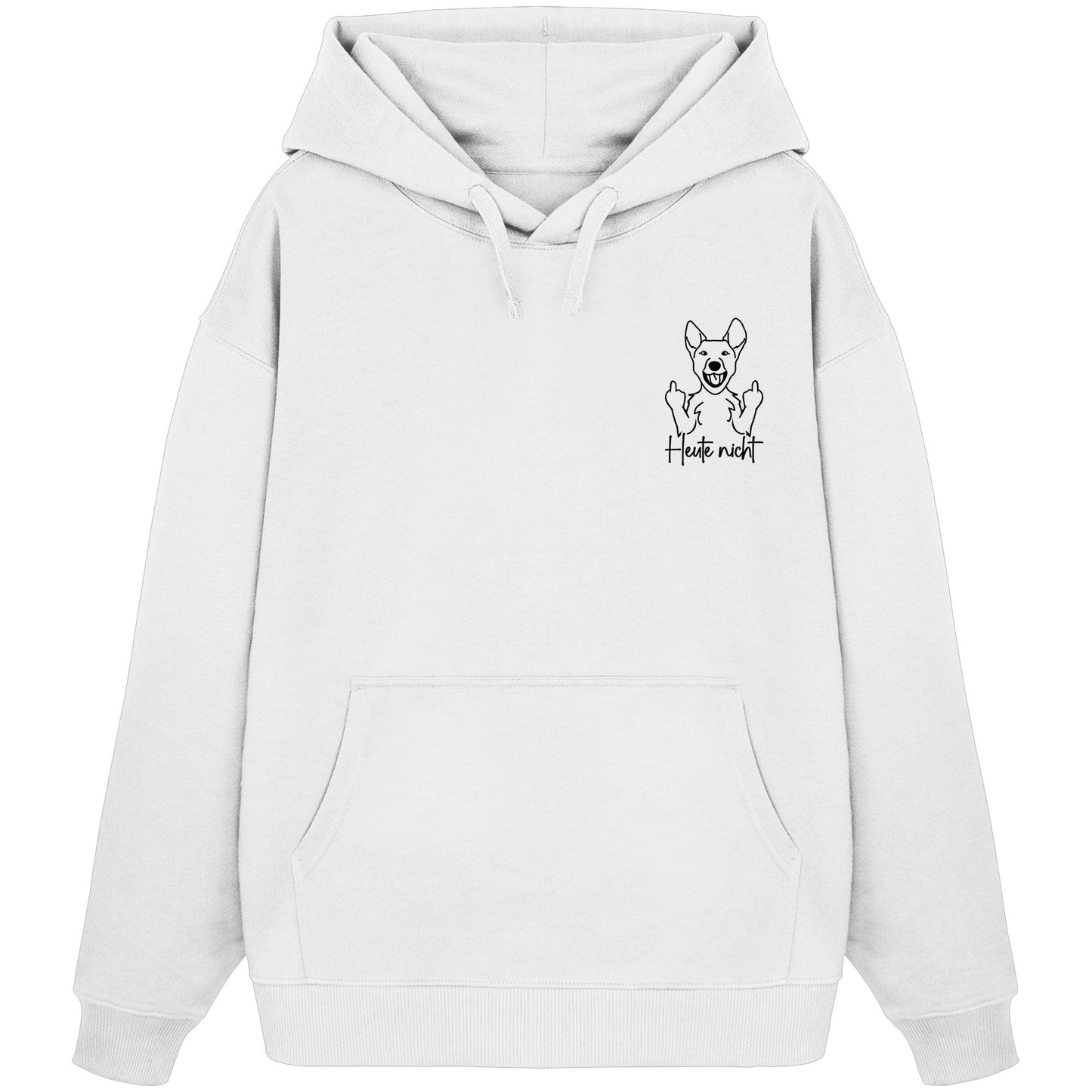 Heute nicht - Australian Cattle Dog - Organic Oversize Hoodie