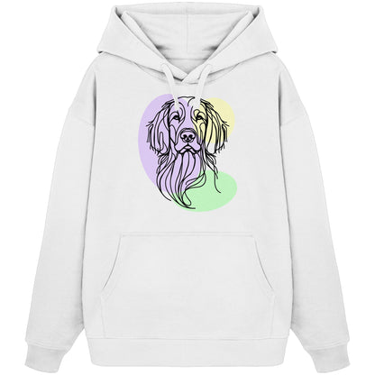 Line Art - Süßer Irish Setter - Organic Oversize Hoodie