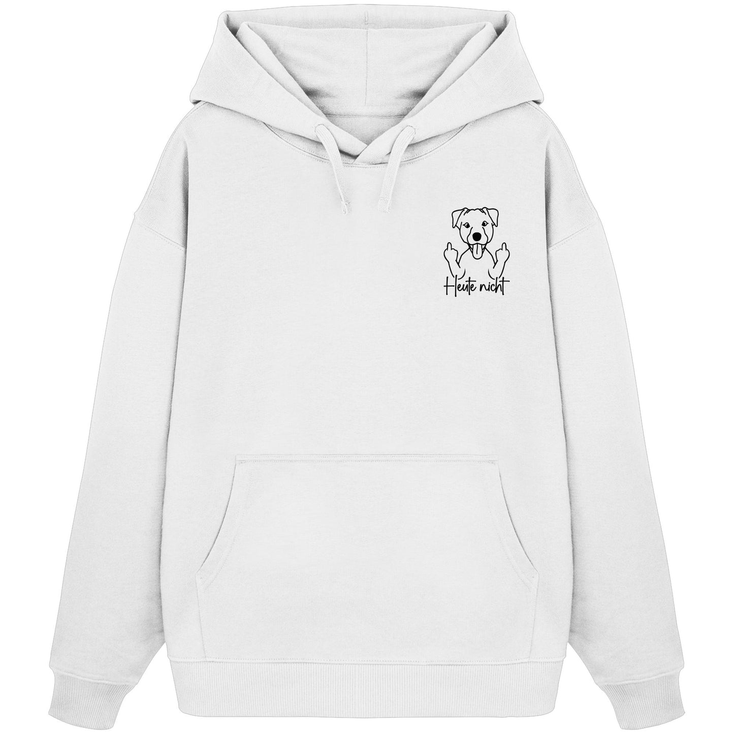 Heute nicht - Jack Russell - Organic Oversize Hoodie