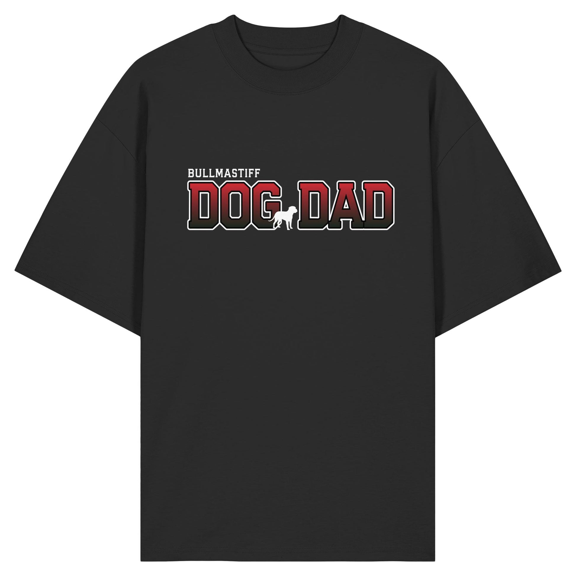 Bullmastiff Dad - Varsity - Organic Oversize Shirt