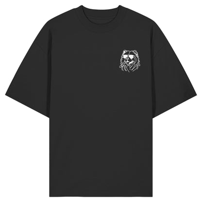 Line Art - Cooler Chow Chow - Organic Oversize Shirt