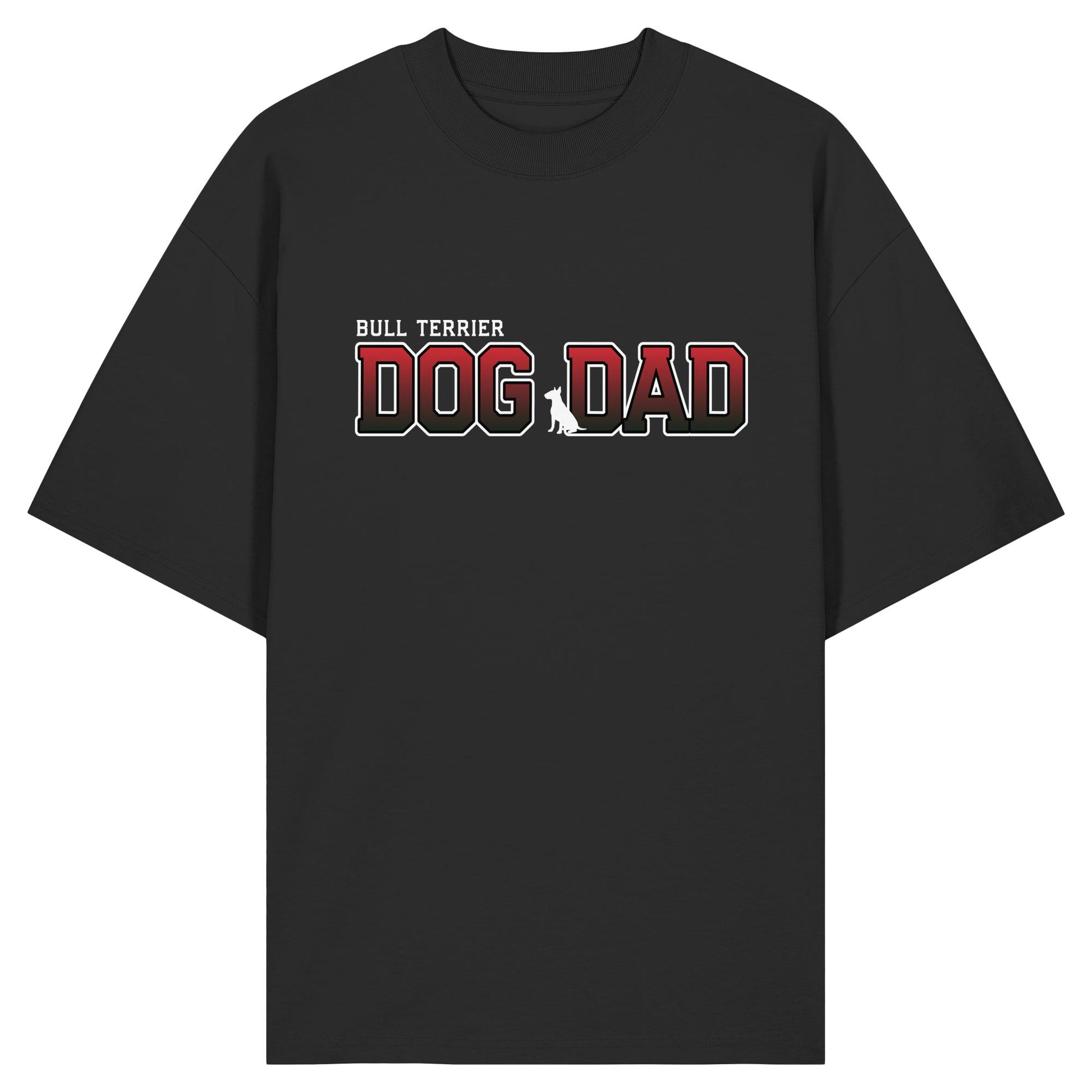 Bull Terrier Dad - Varsity - Organic Oversize Shirt
