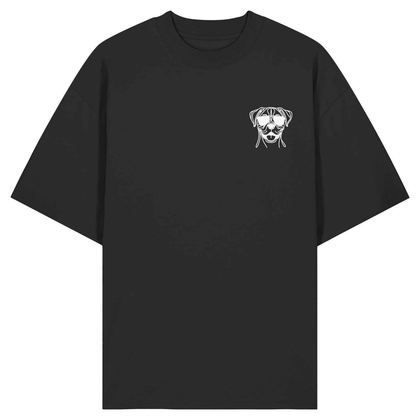 Line Art - Cooler Boxer - Organic Oversize Shirt