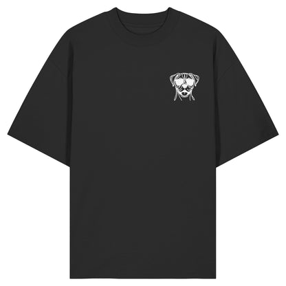 Line Art - Cooler Boxer - Organic Oversize Shirt