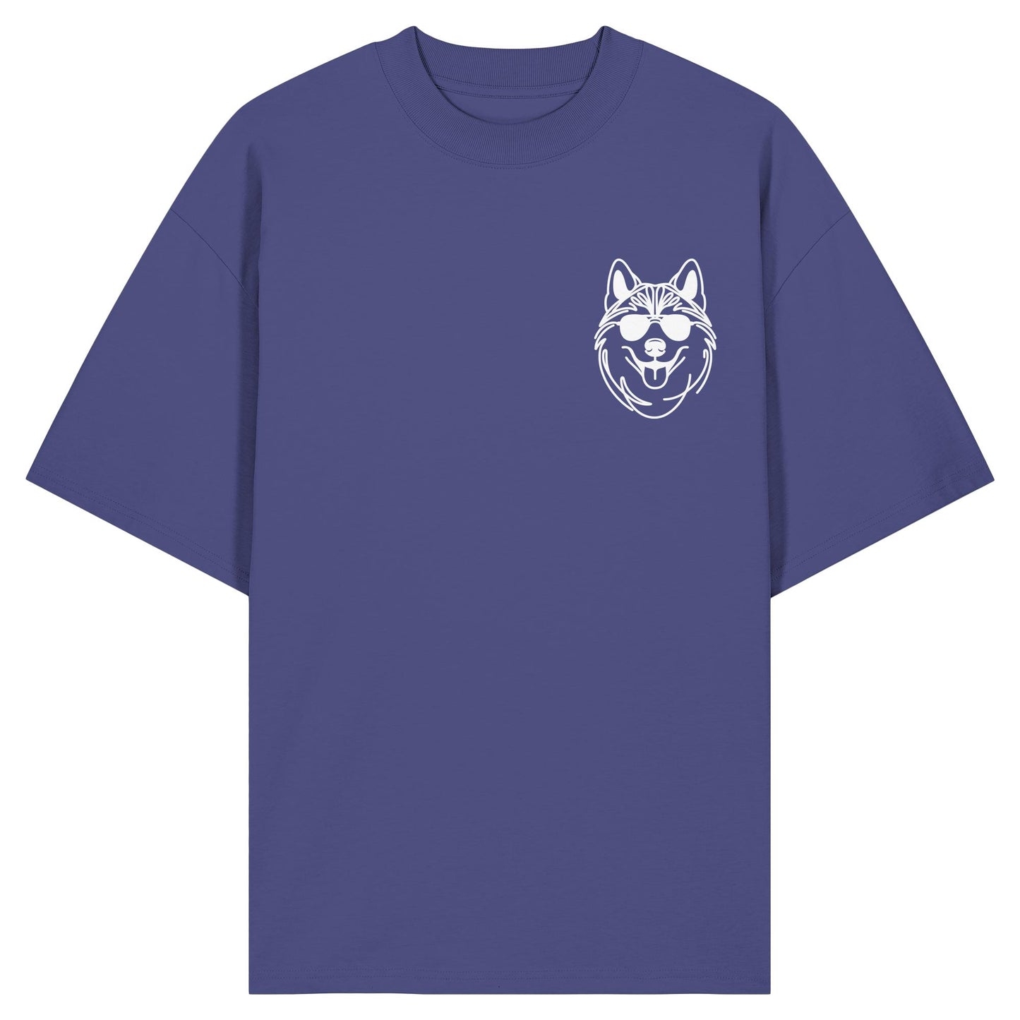 Line Art - Cooler Husky - Organic Oversize Shirt