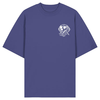 Line Art - Cooler English Setter - Organic Oversize Shirt