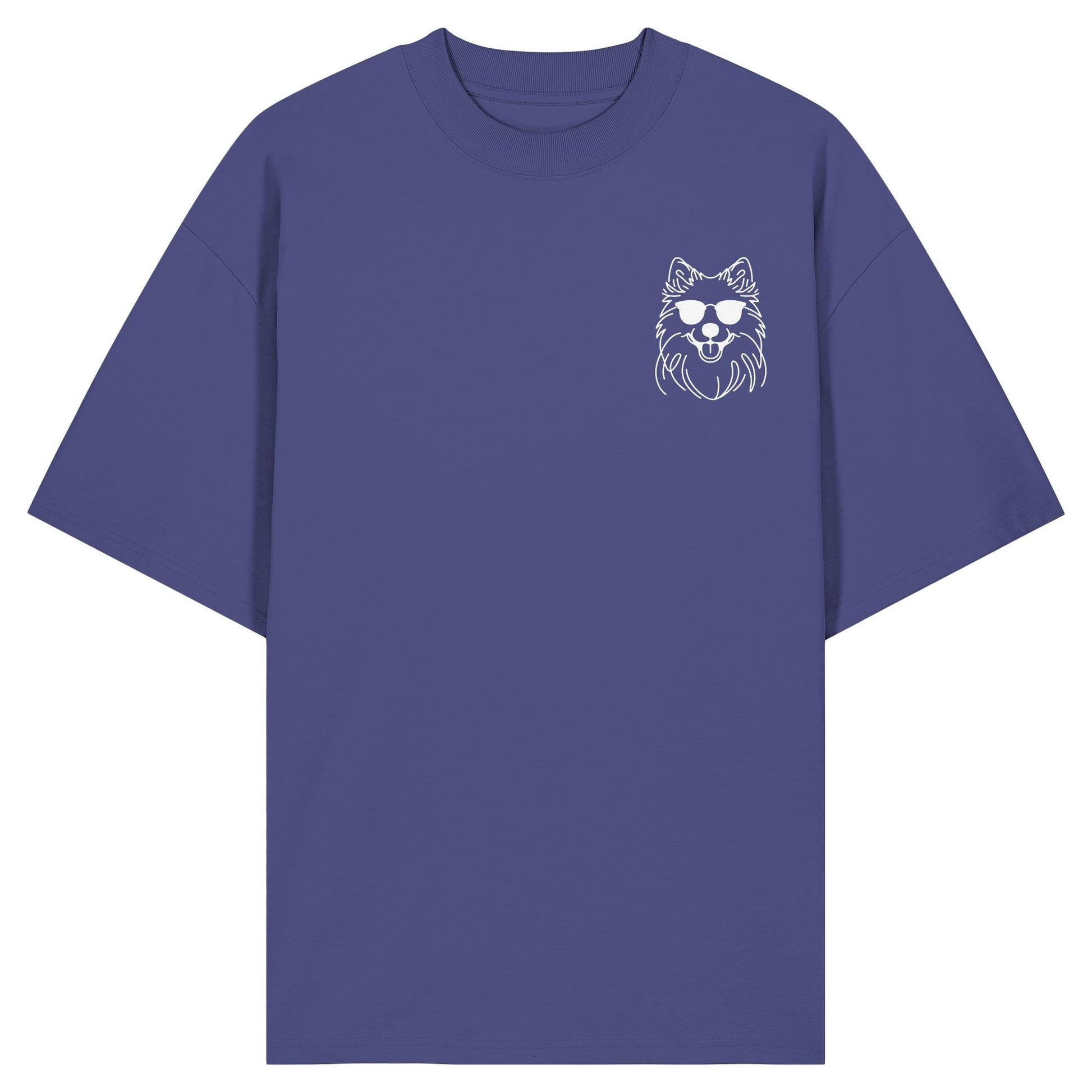 Line Art - Cooler Islandhund - Organic Oversize Shirt