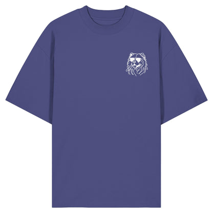 Line Art - Cooler Chow Chow - Organic Oversize Shirt