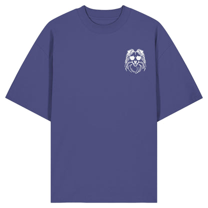 Line Art - Cooler Shetland Sheepdog - Organic Oversize Shirt