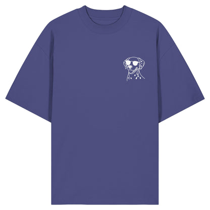 Line Art - Cooler Dalmatiner - Organic Oversize Shirt
