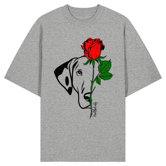Tattoo Rose - Dalmatiner - Organic Oversize Shirt