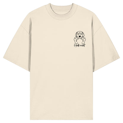 Heute nicht - Rhodesian Ridgeback - Organic Oversize Shirt