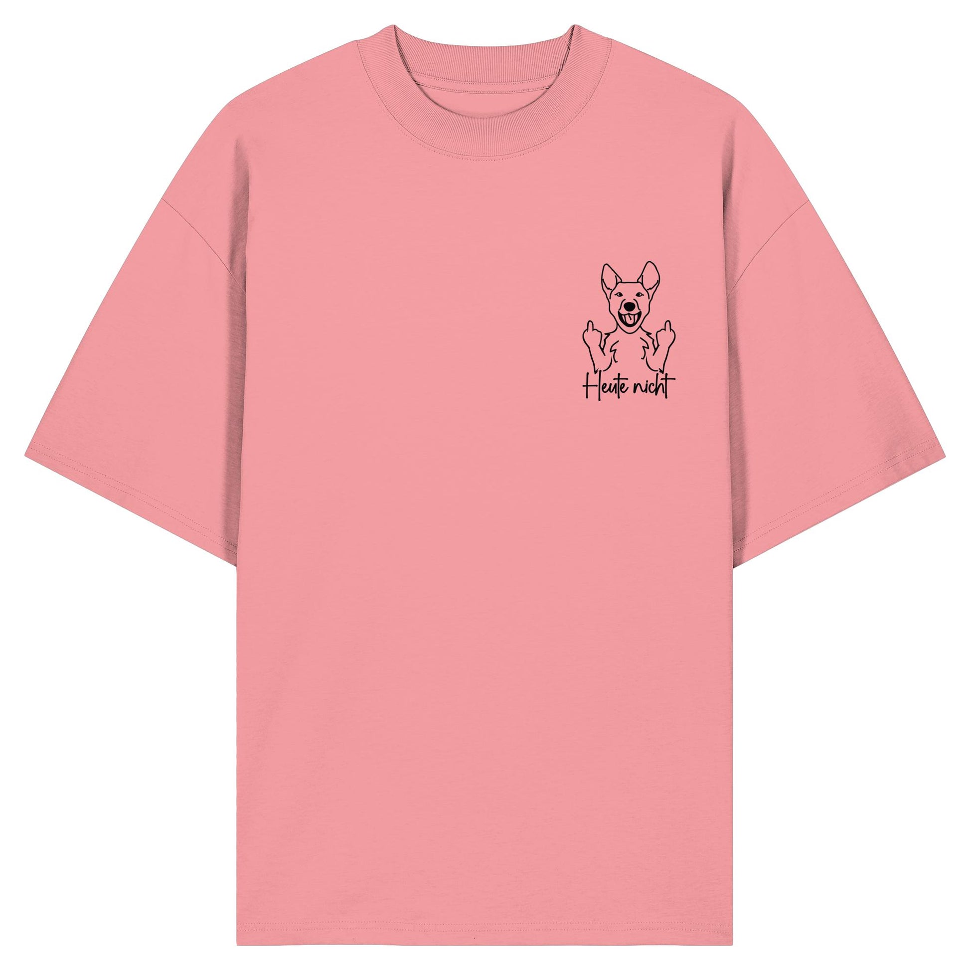 Heute nicht - Australian Cattle Dog - Organic Oversize Shirt