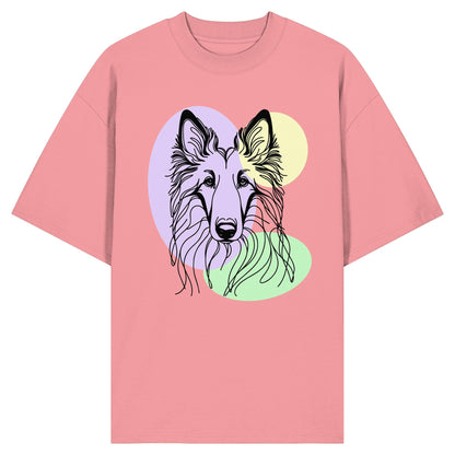 Line Art - Süßer Tervueren - Organic Oversize Shirt