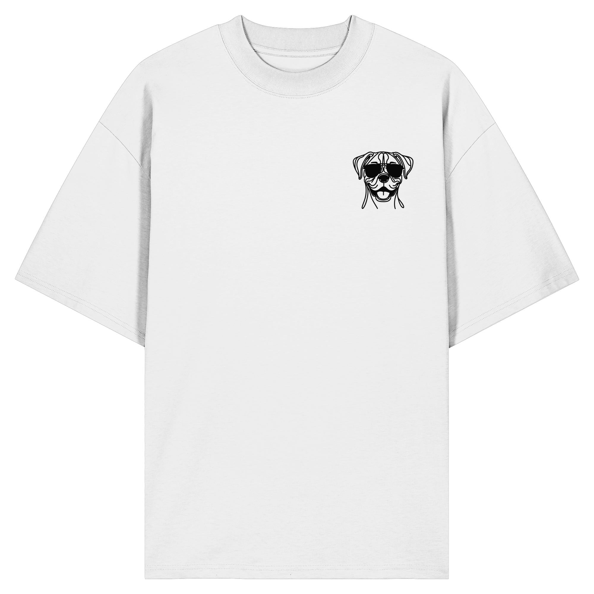 Line Art - Cooler Boxer - Organic Oversize Shirt