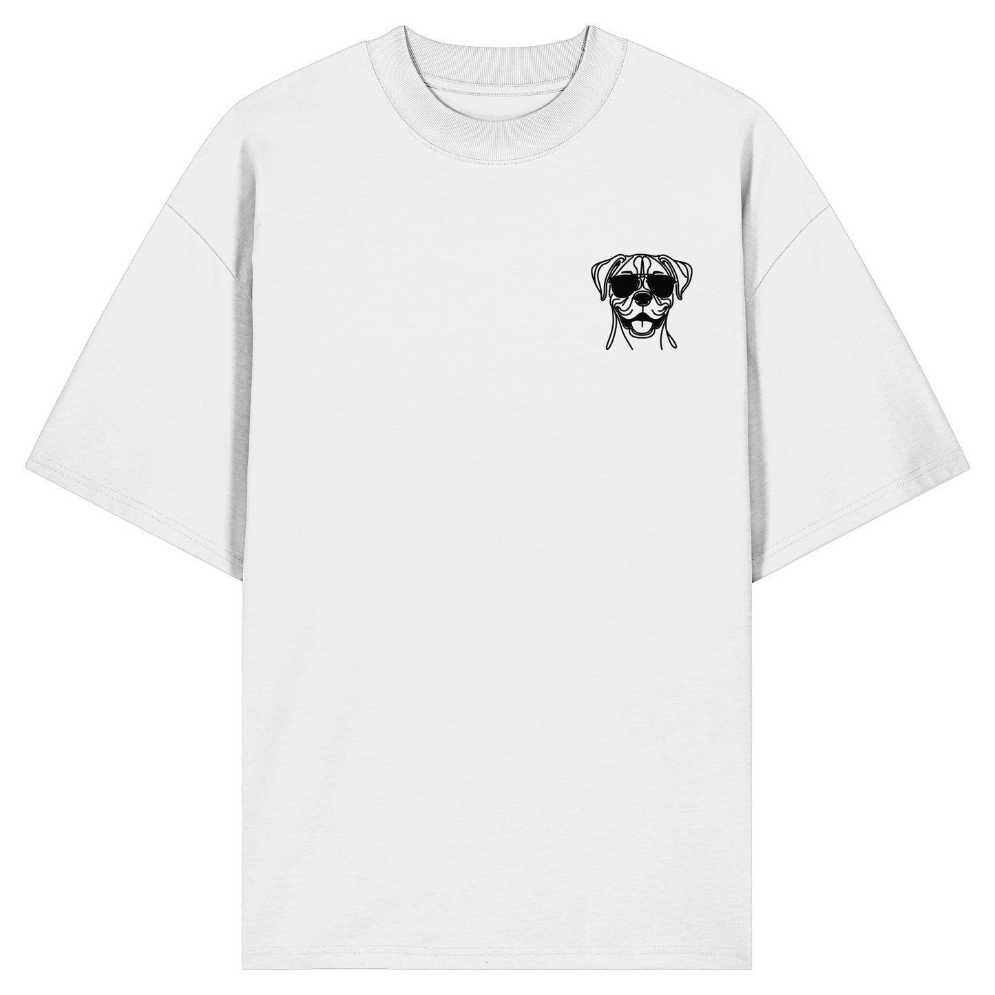 Line Art - Cooler Boxer - Organic Oversize Shirt