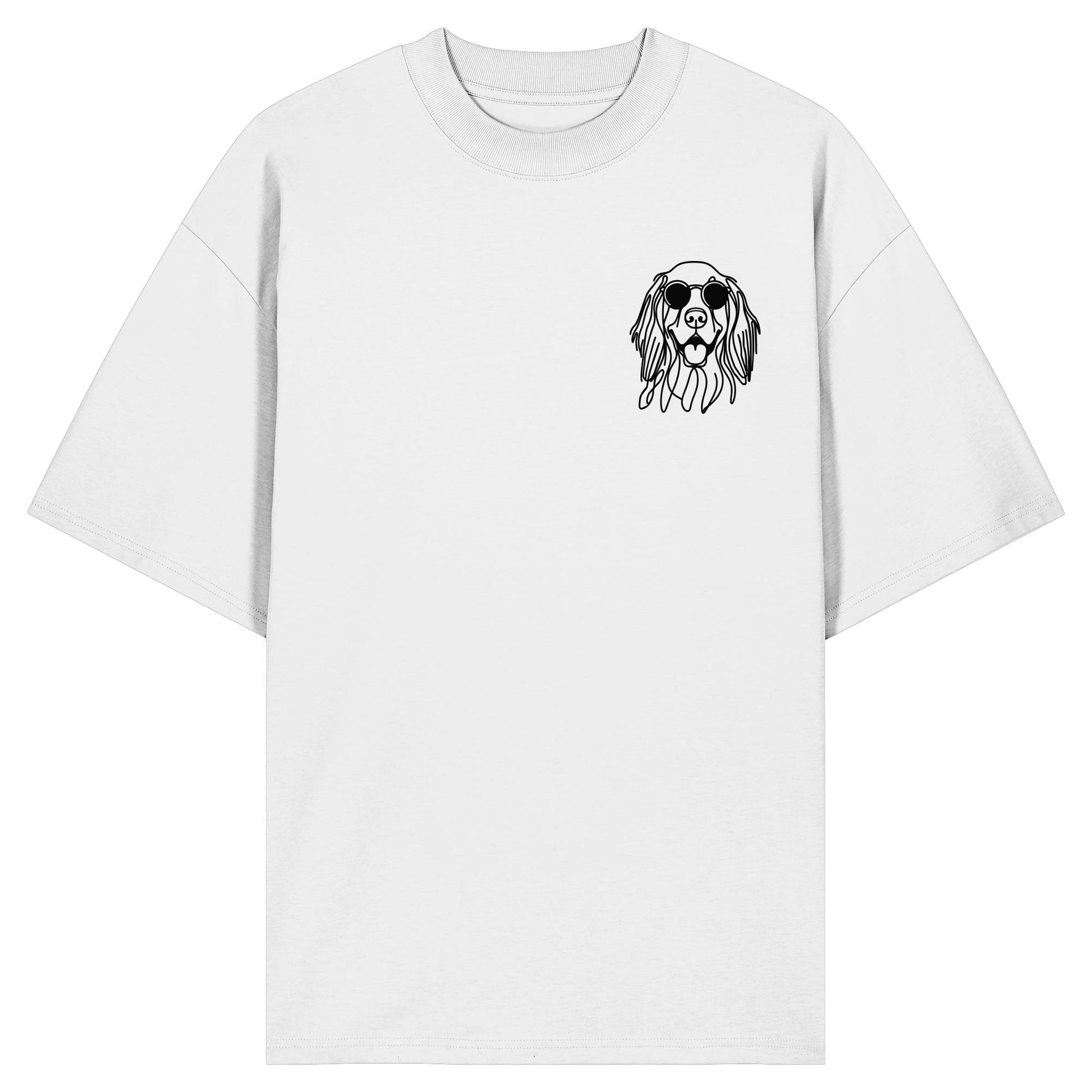 Line Art - Cooler Gordon Setter - Organic Oversize Shirt