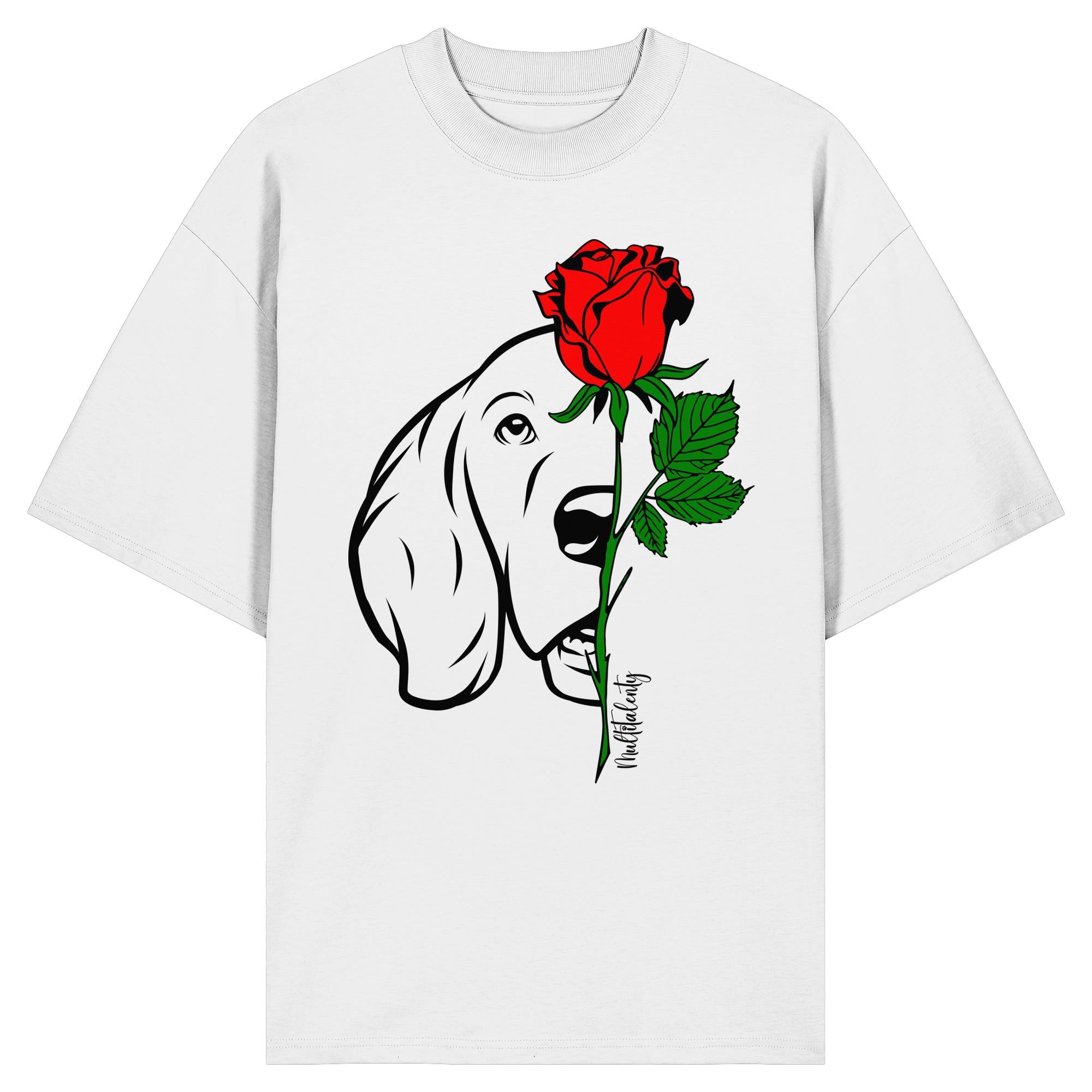 Tattoo Rose - Irish Setter - Organic Oversize Shirt
