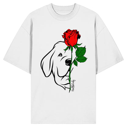 Tattoo Rose - Neufundländer - Organic Oversize Shirt