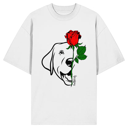 Tattoo Rose - Labrador - Organic Oversize Shirt