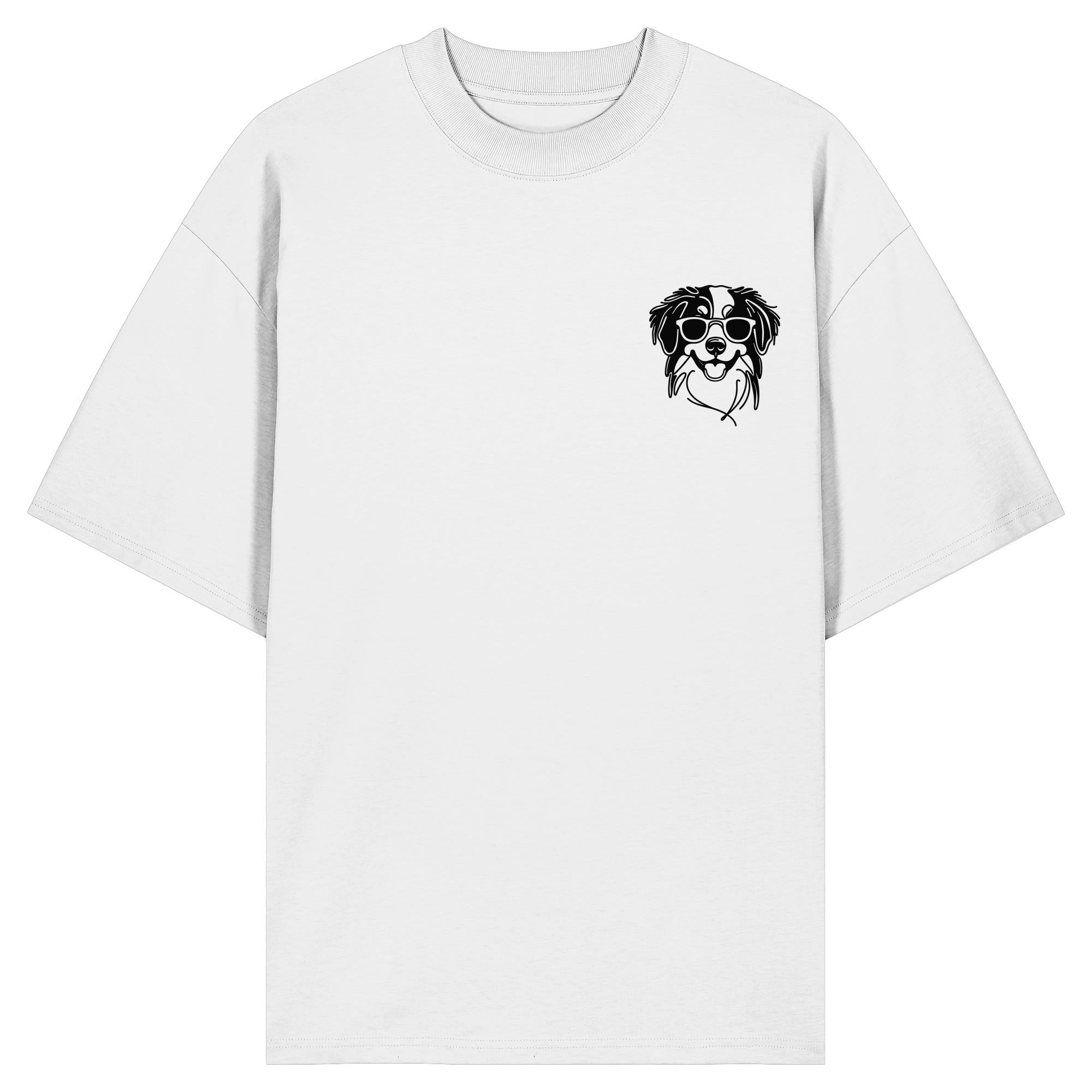 Line Art - Cooler Kooikerhondje - Organic Oversize Shirt