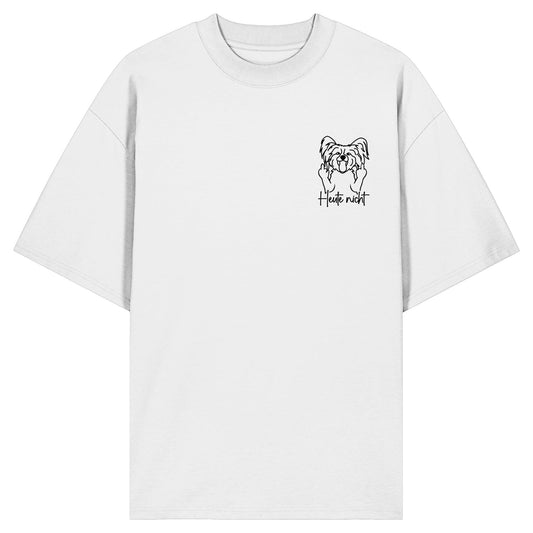 Heute nicht - Papillon - Organic Oversize Shirt