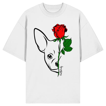 Tattoo Rose - Chihuahua - Organic Oversize Shirt