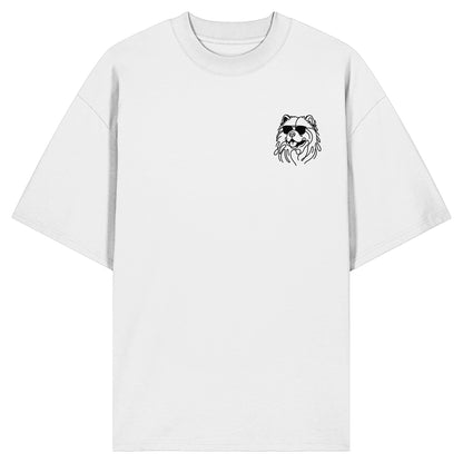 Line Art - Cooler Chow Chow - Organic Oversize Shirt