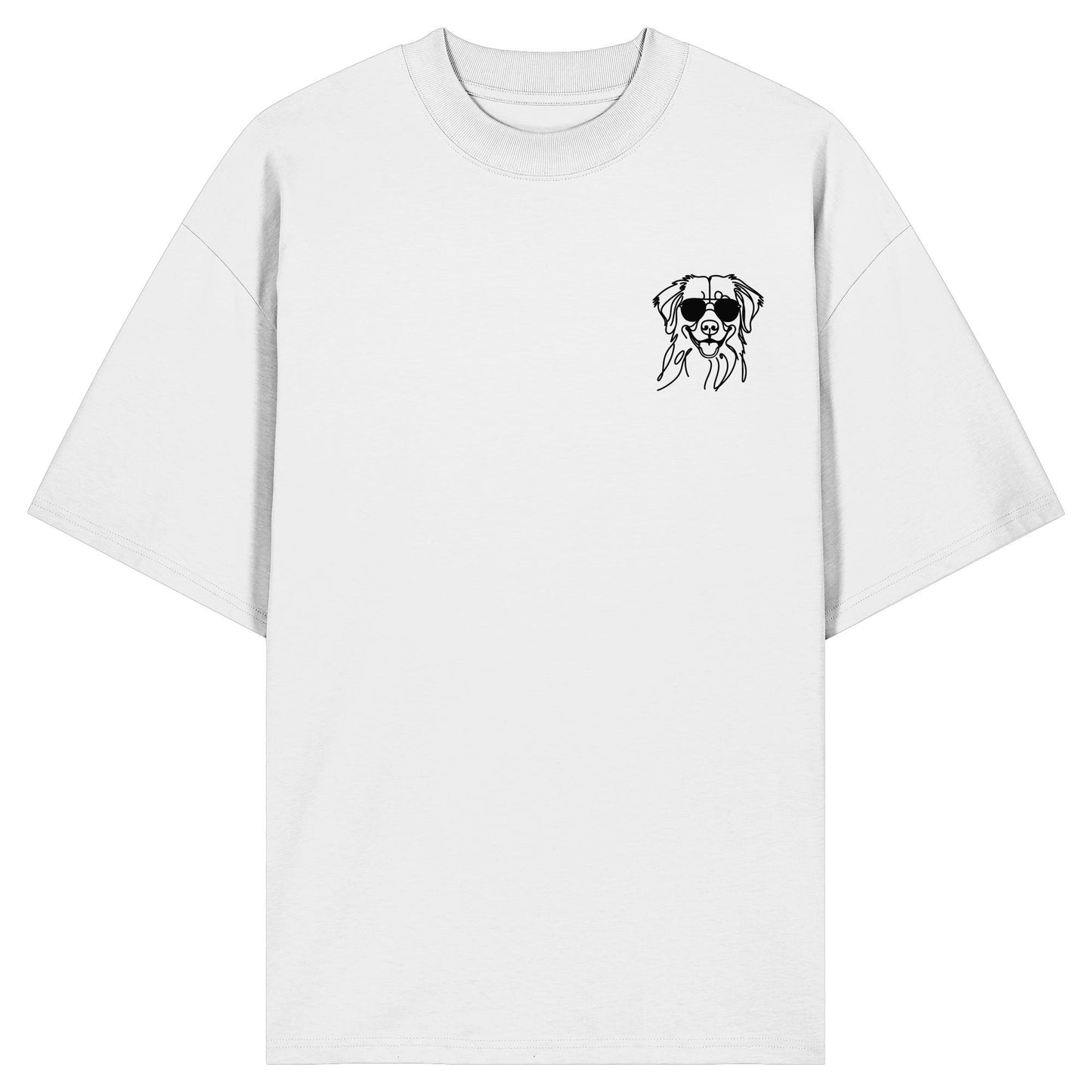 Line Art - Cooler Nova Scotia Duck Tolling Retriever - Organic Oversize Shirt
