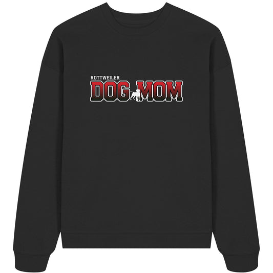 Rottweiler Mom - Varsity - Organic Oversize Sweatshirt