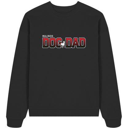 Malinois Dad - Varsity - Organic Oversize Sweatshirt