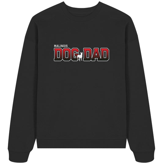 Malinois Dad - Varsity - Organic Oversize Sweatshirt
