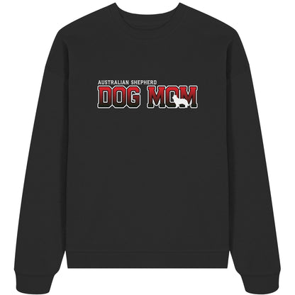 Australian Shepherd Mom - Varsity - Organic Oversize Sweatshirt