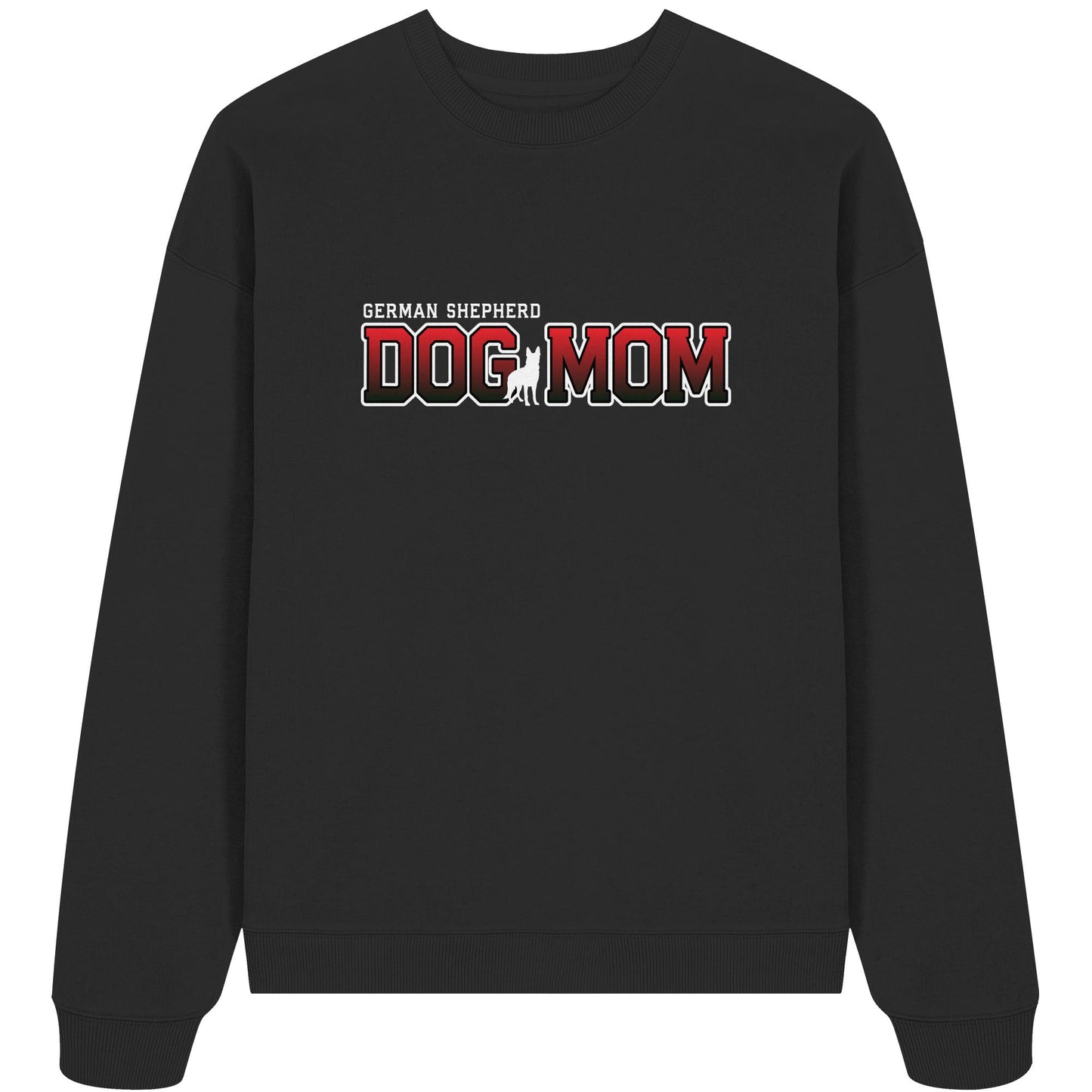German Shepherd Mom - Varsity - Organic Oversize Sweatshirt