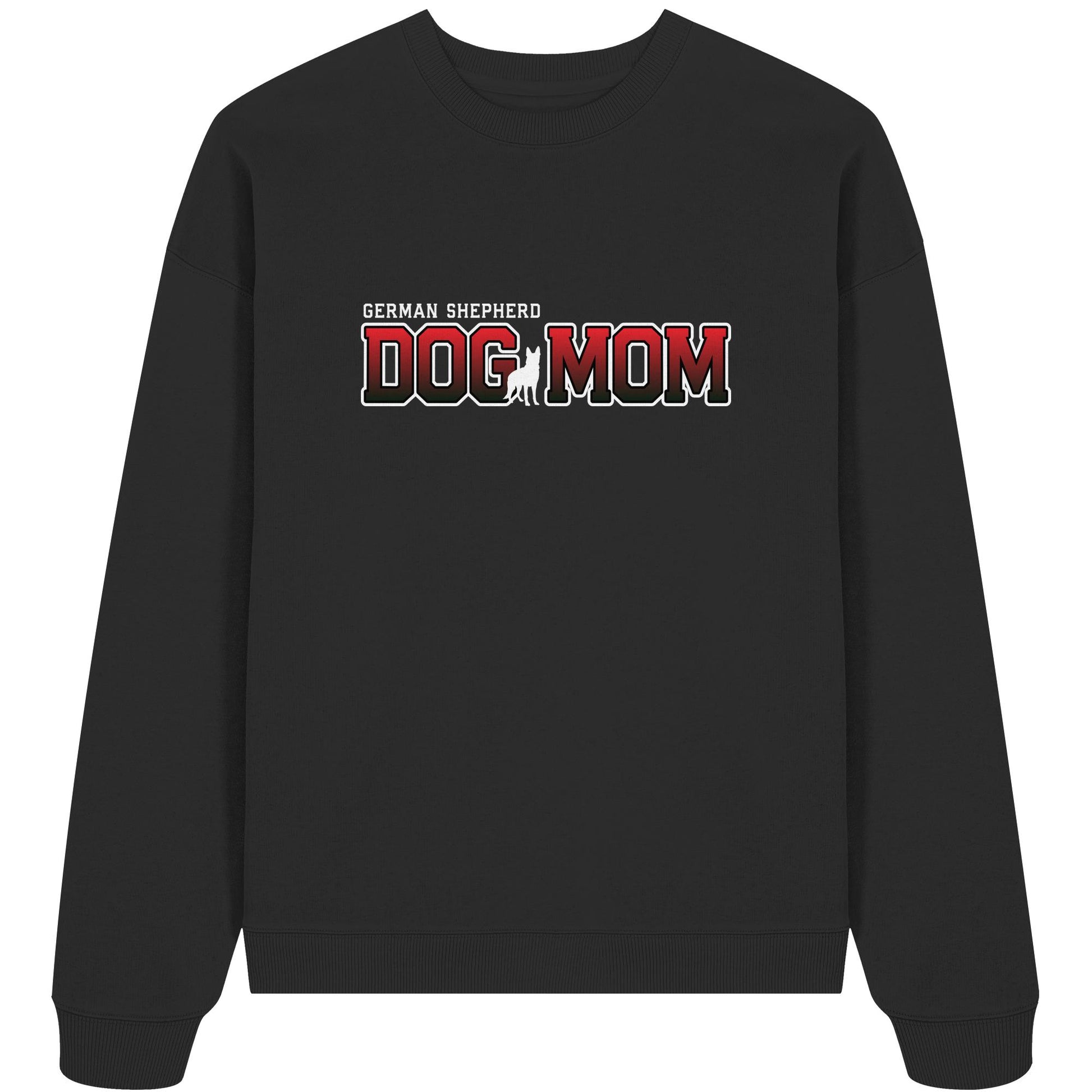 German Shepherd Mom - Varsity - Organic Oversize Sweatshirt