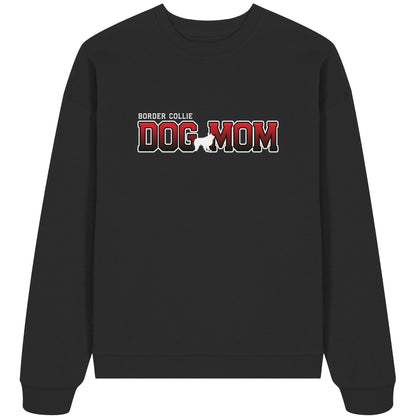 Border Collie Mom - Varsity - Organic Oversize Sweatshirt