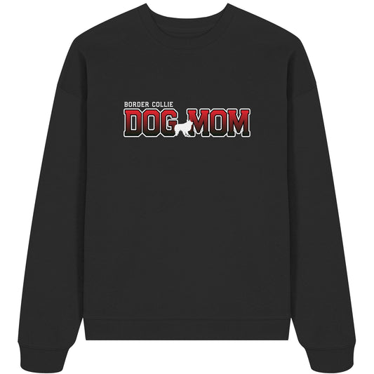 Border Collie Mom - Varsity - Organic Oversize Sweatshirt