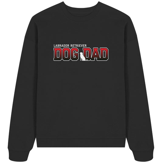 Labrador Retriever Dad - Varsity - Organic Oversize Sweatshirt
