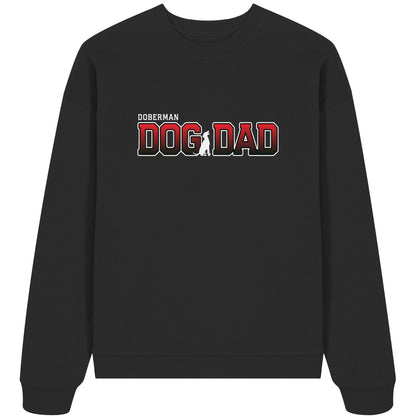 Doberman Dad - Varsity - Organic Oversize Sweatshirt