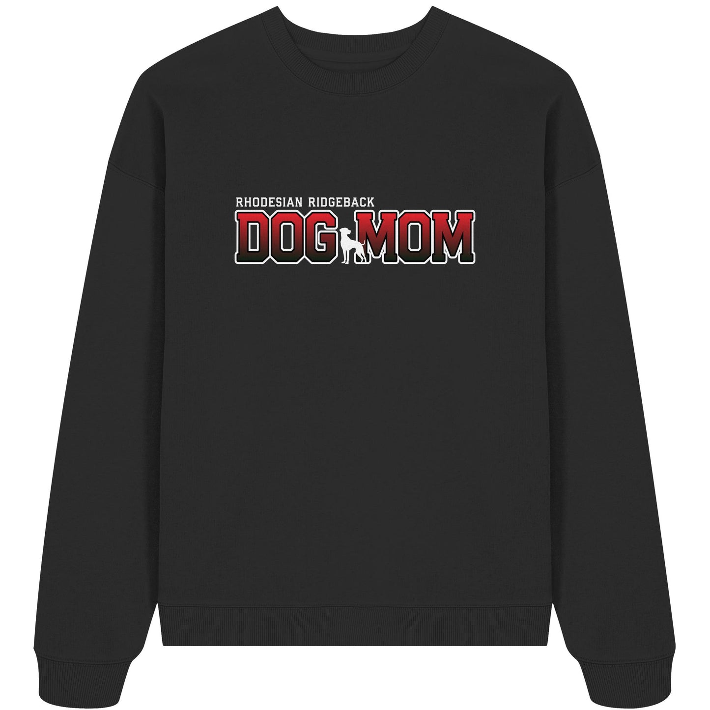 Rhodesian Ridgeback Mom - Varsity - Organic Oversize Sweatshirt