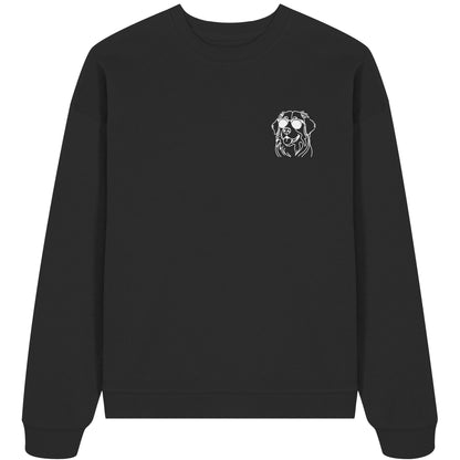 Line Art - Cooler Berner Sennenhund - Organic Oversize Sweatshirt
