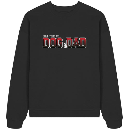 Bull Terrier Dad - Varsity - Organic Oversize Sweatshirt