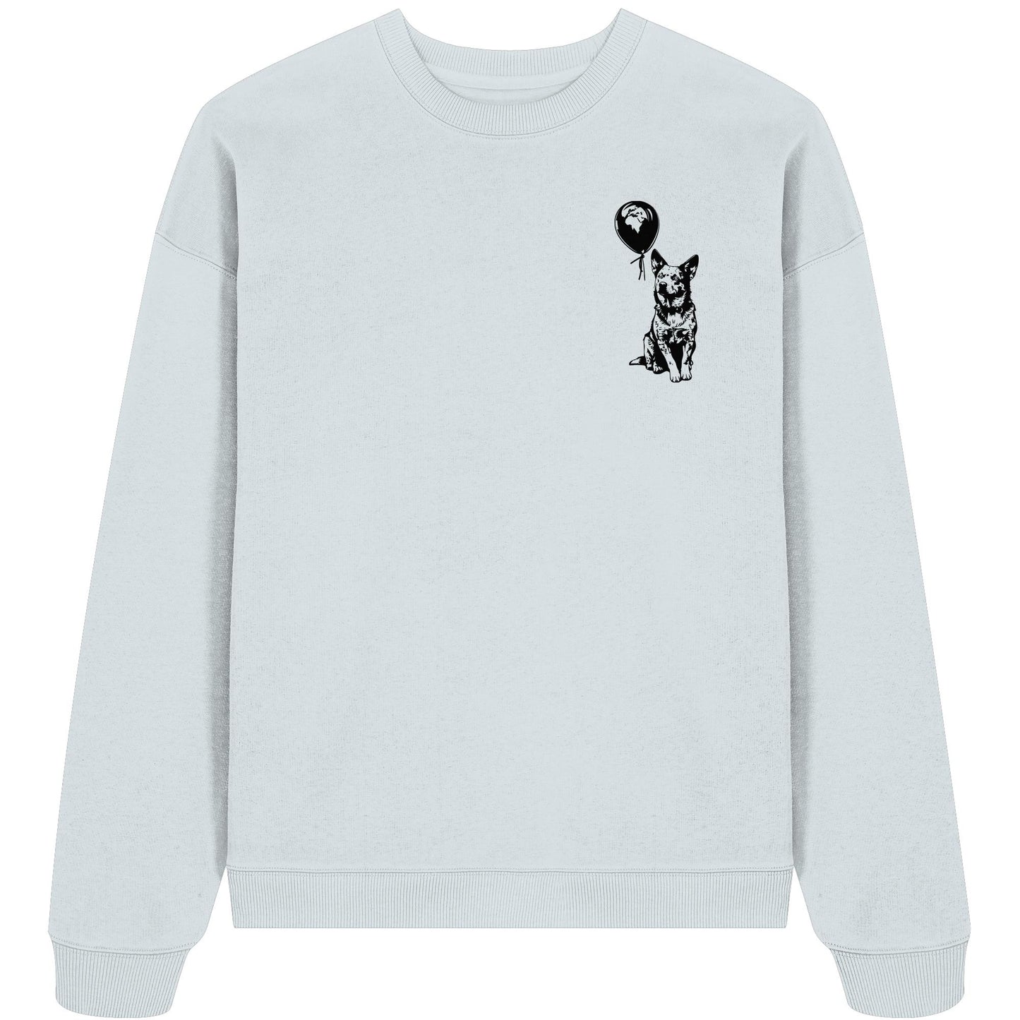 Ballon Australian Cattle Dog - Organic Oversize Sweatshirt